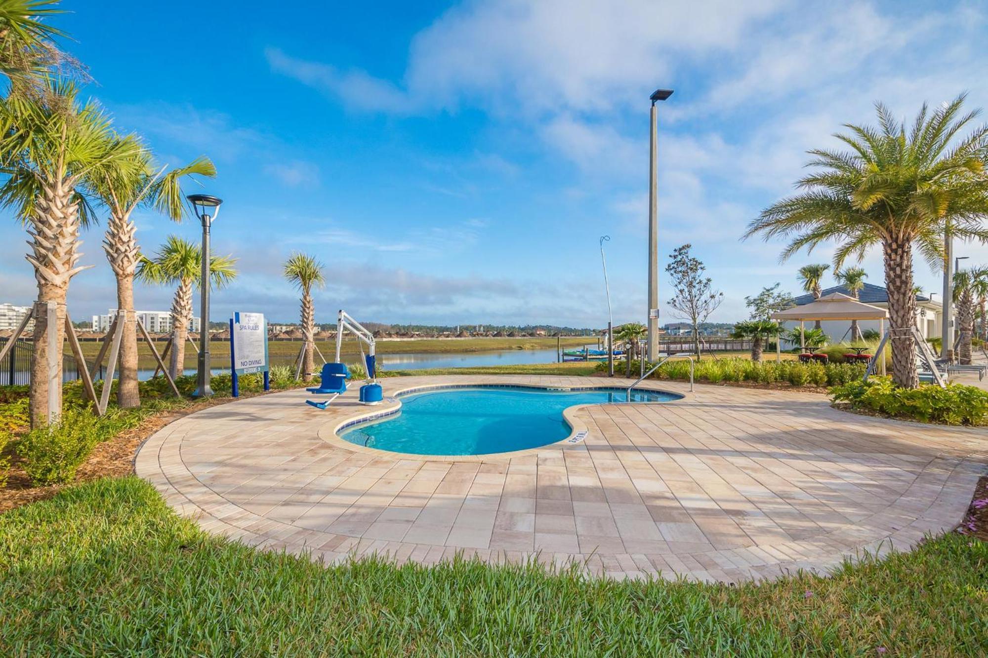 2921dh Townhouse 4 Bedrooms & 3 Bathrooms + Pool Hébergement de vacances Kissimmee